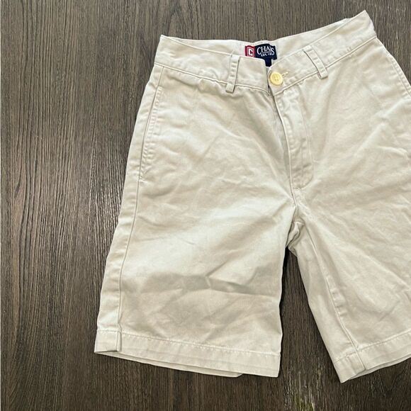 Chaps Kids Khaki Knee Length Shorts - Size 8 - Picture 2 of 8
